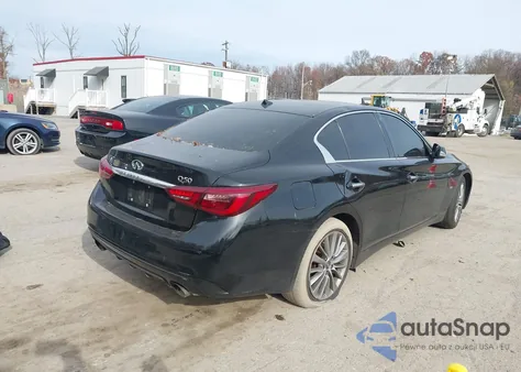 2018 Infiniti Q50 3.0T Luxe из США, поврежденный, VIN JN1EV7APXJM360014